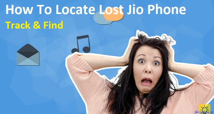 locate lost jio phone