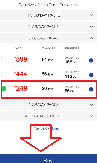 jio recharge