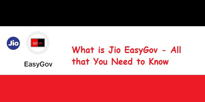 what is jio easygov